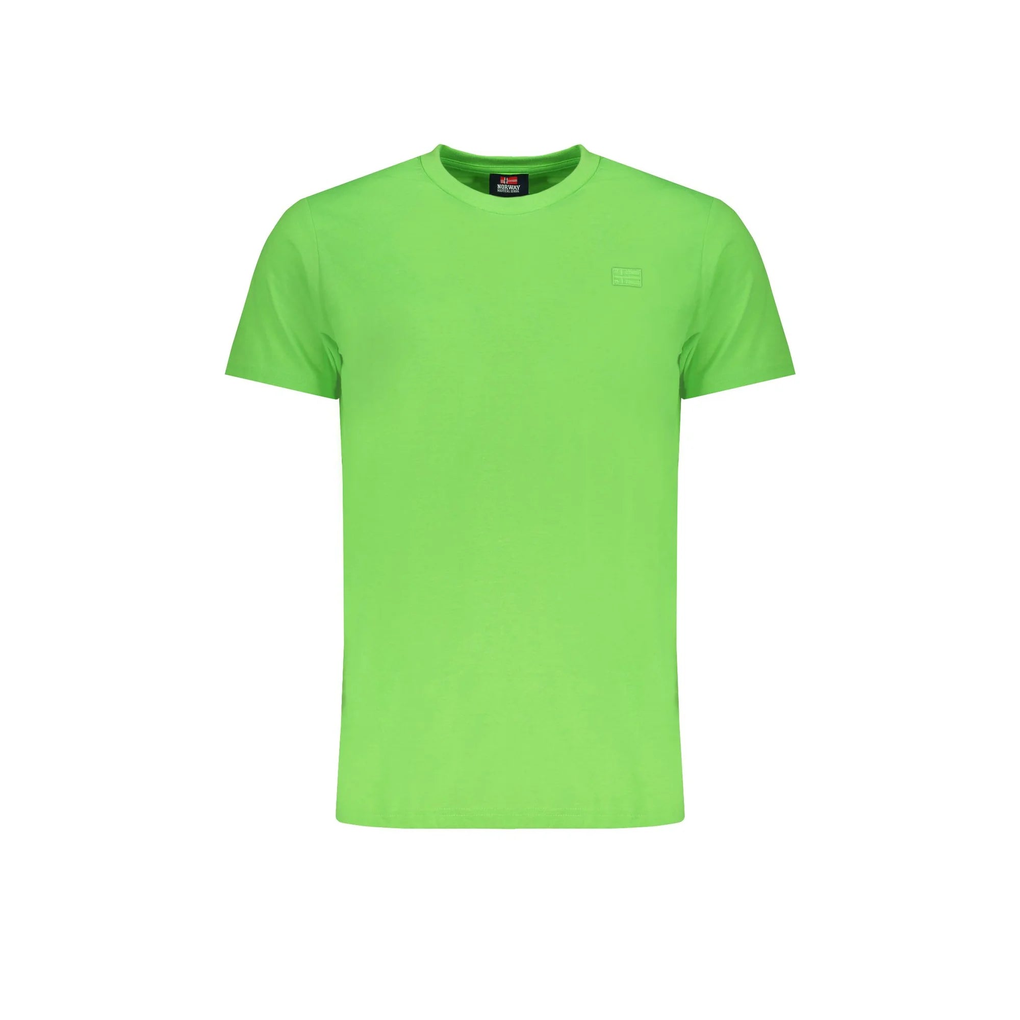 Norway 1963 T-Shirt Maniche Corte Uomo Verde Ricamo - foto prodotto